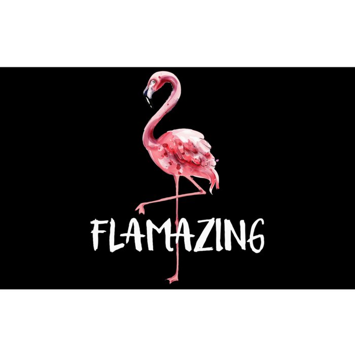 Flamazing Pink Flamingo Novelty Flamingo Lover Funny Gift Bumper Sticker