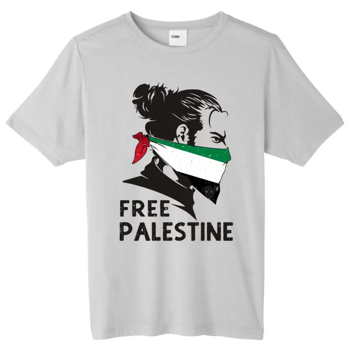 Free Palestine Flag Save Gaza End Occupation Palestinian Gift ChromaSoft Performance T-Shirt