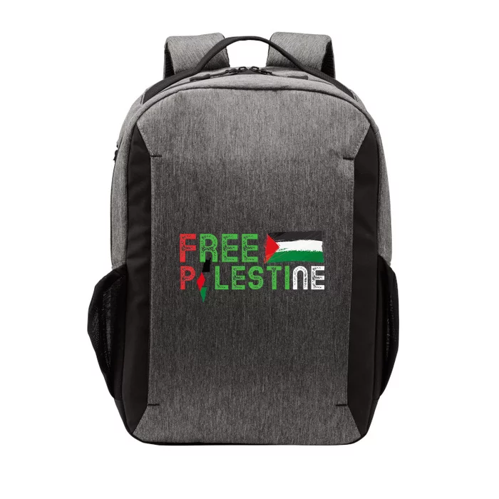 Free Palestine Flag Arabic Free Gaza Palestinian Flag Vector Backpack