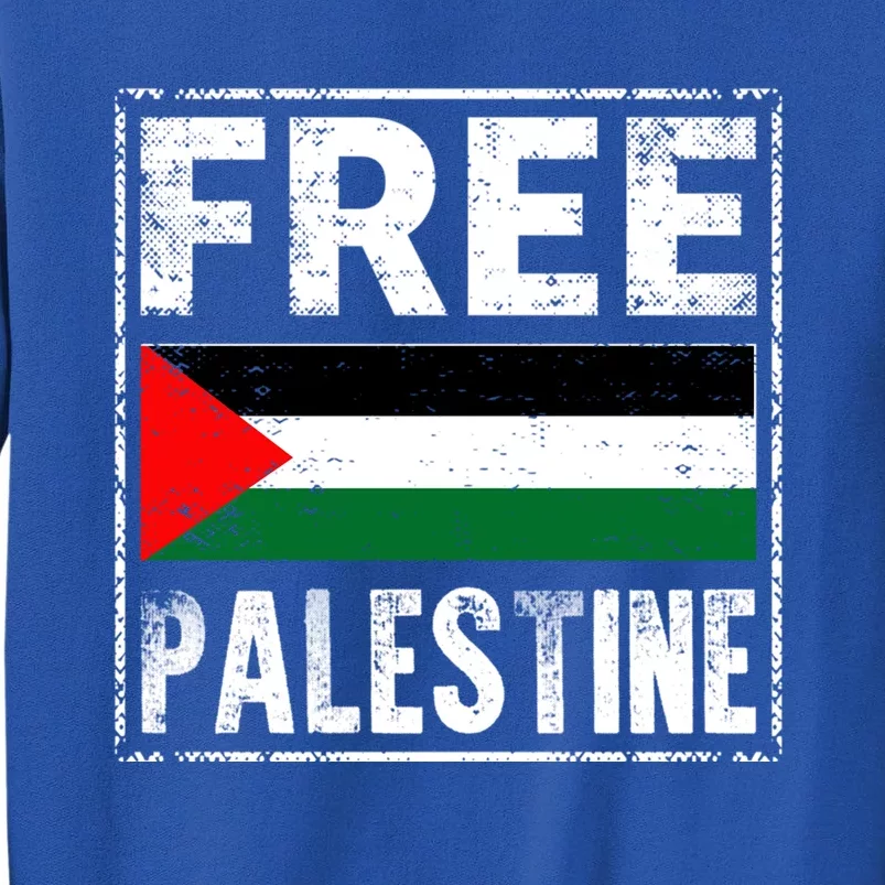 Free Palestine Flag Graphic Meaningful Gift Sweatshirt