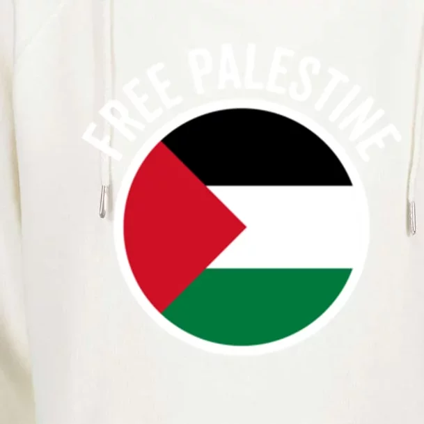 Free Palestine Free Gaza Palestine Flag Great Gift Womens Funnel Neck Pullover Hood