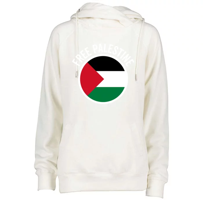 Free Palestine Free Gaza Palestine Flag Great Gift Womens Funnel Neck Pullover Hood