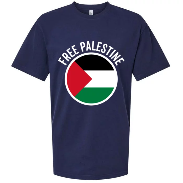 Free Palestine Free Gaza Palestine Flag Great Gift Sueded Cloud Jersey T-Shirt