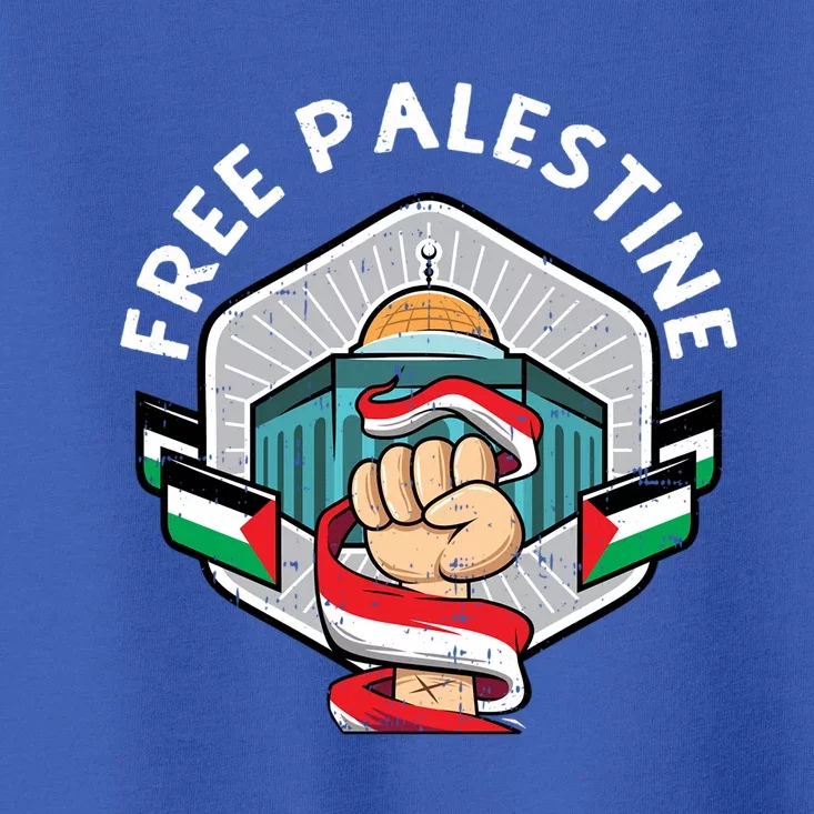 Free Palestine Flag Save Gaza Strip End The Occupation Gift Toddler T-Shirt