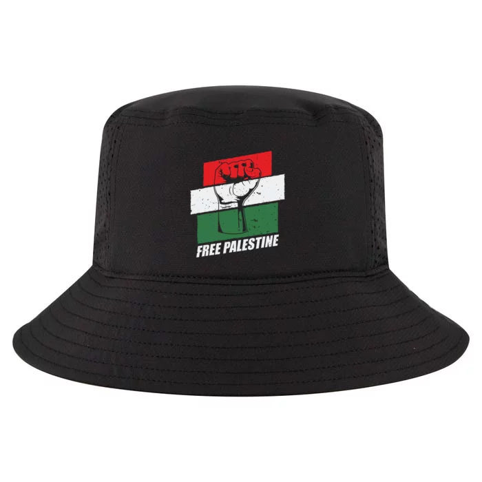 Free Palestine Cool Comfort Performance Bucket Hat