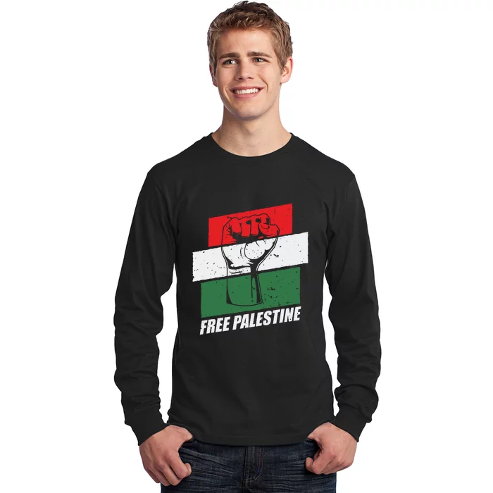 Free Palestine Long Sleeve Shirt