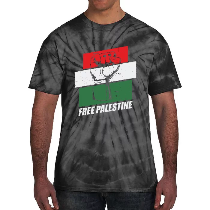 Free Palestine Tie-Dye T-Shirt