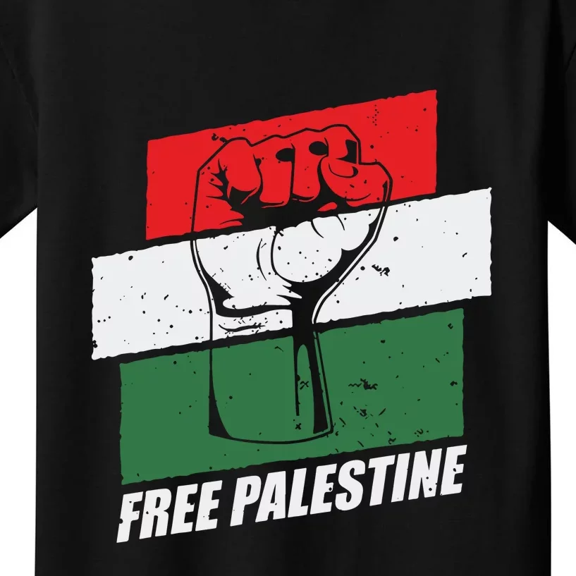 Free Palestine Kids T-Shirt