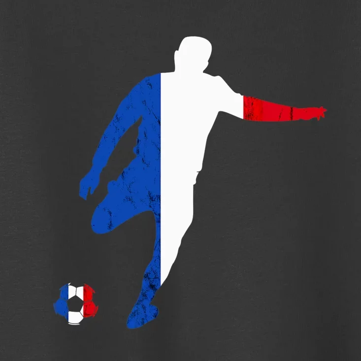 French Pride France Soccer Team France Flag French Roots Toddler T-Shirt