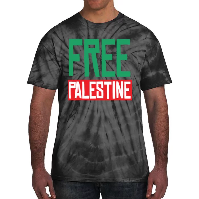 Free Palestine Tie-Dye T-Shirt