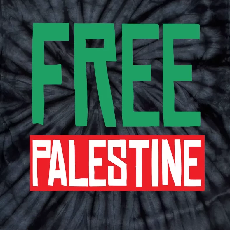 Free Palestine Tie-Dye T-Shirt