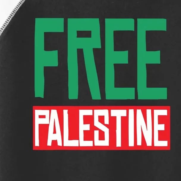 Free Palestine Toddler Fine Jersey T-Shirt