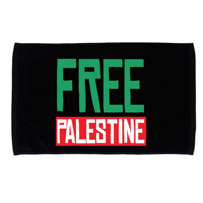 Free Palestine Microfiber Hand Towel