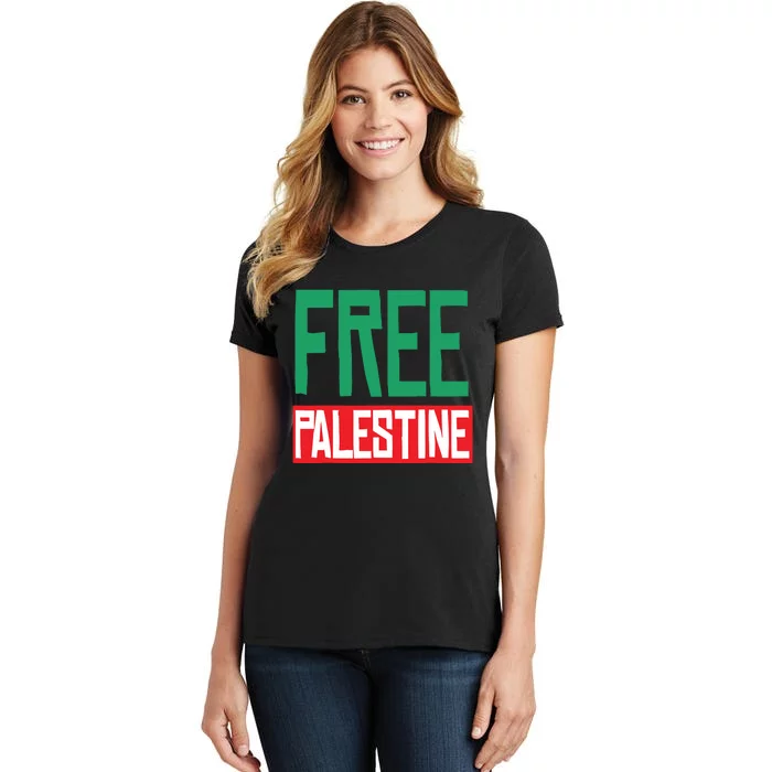 Free Palestine Women's T-Shirt