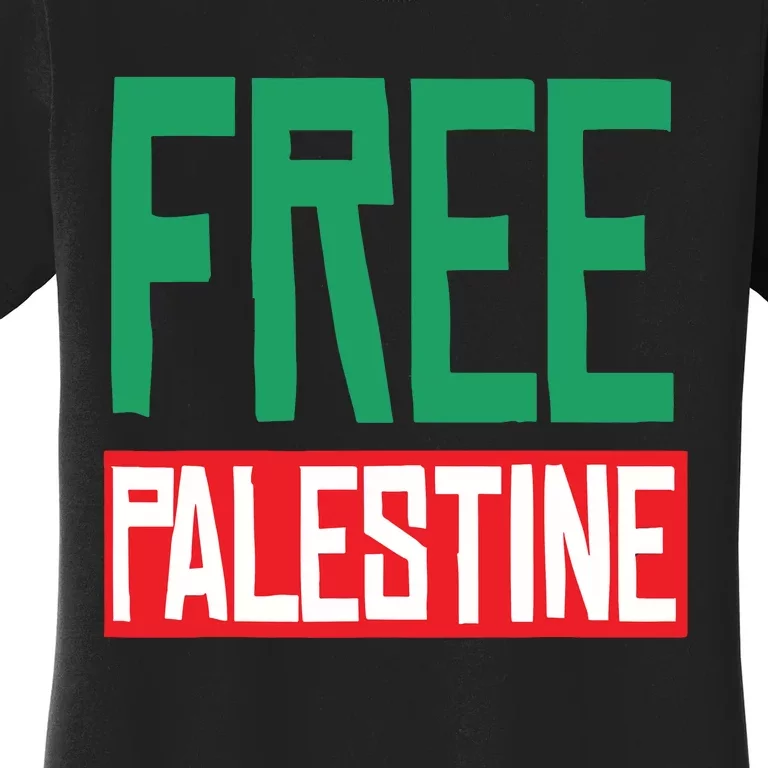 Free Palestine Women's T-Shirt