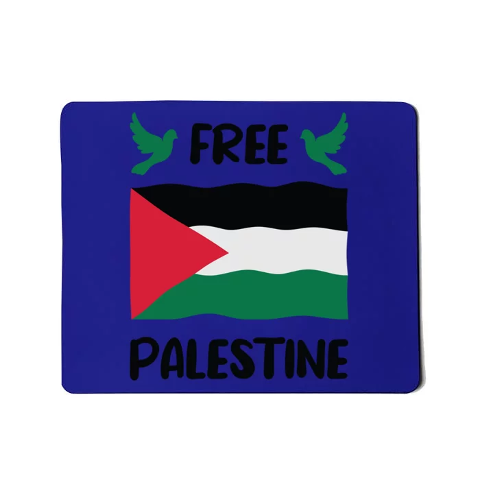 Free Palestine Flag Gift Mousepad