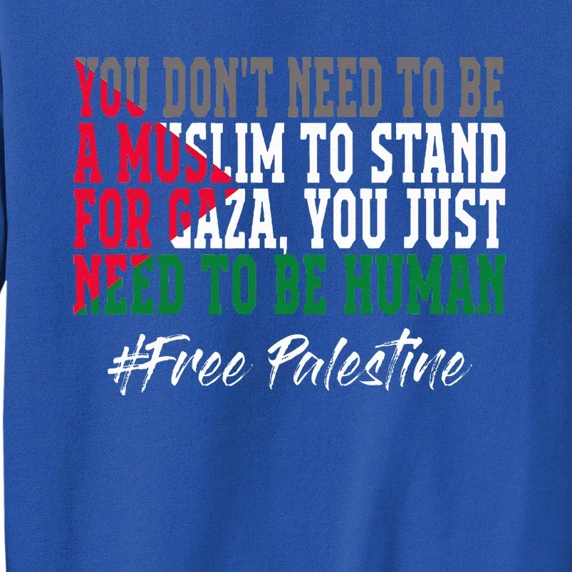 Free Palestine Flag I Love Palestine Gaza Sweatshirt