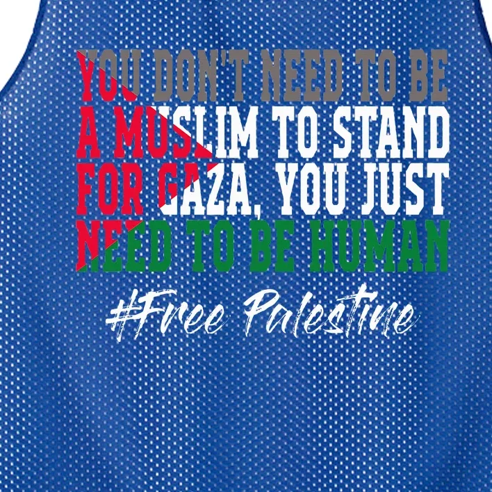 Free Palestine Flag I Love Palestine Gaza Mesh Reversible Basketball Jersey Tank