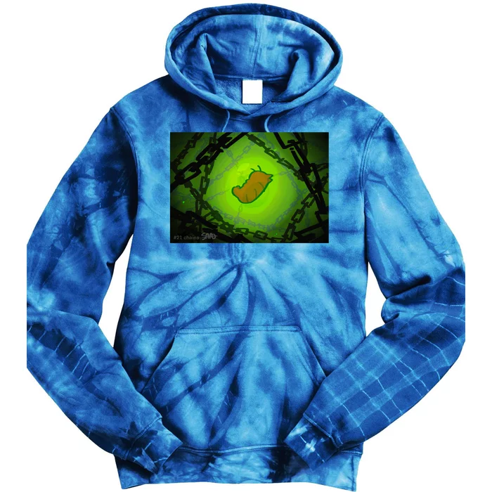 Floating Prawn Tie Dye Hoodie