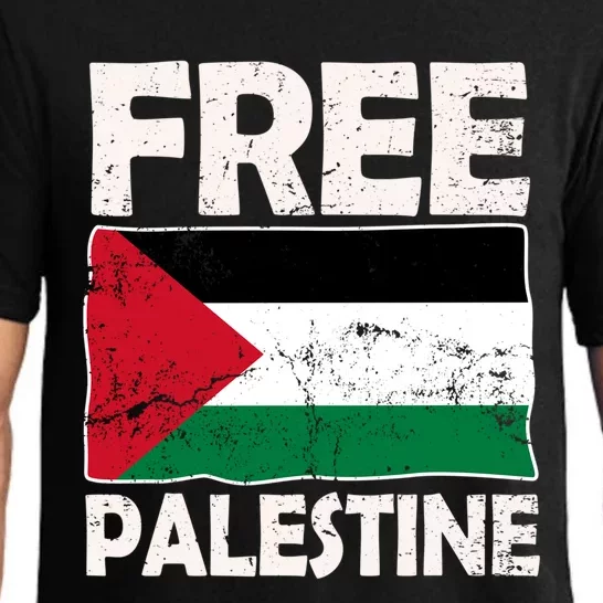 Free Palestine Free Gaza Funny Gift Pajama Set