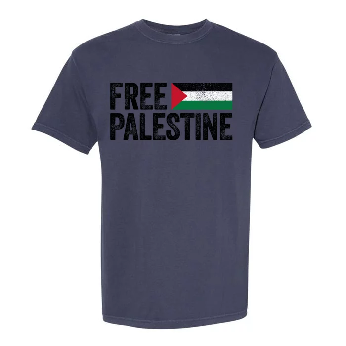 Free Palestine Free Gaza Gift Garment-Dyed Heavyweight T-Shirt