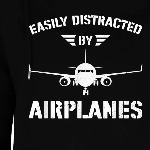 Funny Plane Flying Design For Pilot & Aviation Fans Airplane Womens Funnel Neck Pullover Hood