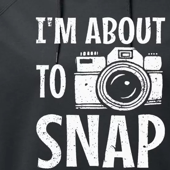 Funny Photography For Women Photographer Camera Lover Performance Fleece Hoodie