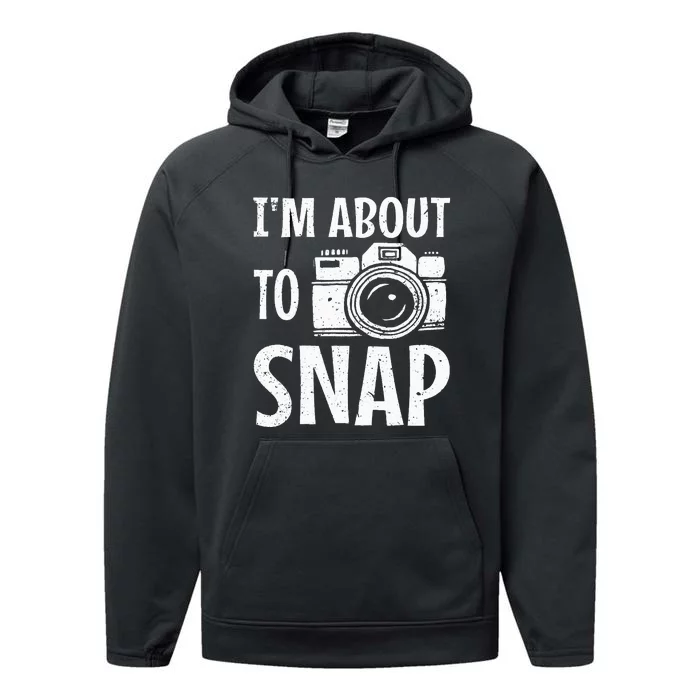 Funny Photography For Women Photographer Camera Lover Performance Fleece Hoodie