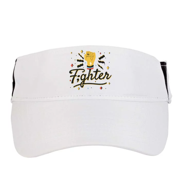 Fighter Powerful Fist Adult Drive Performance Visor