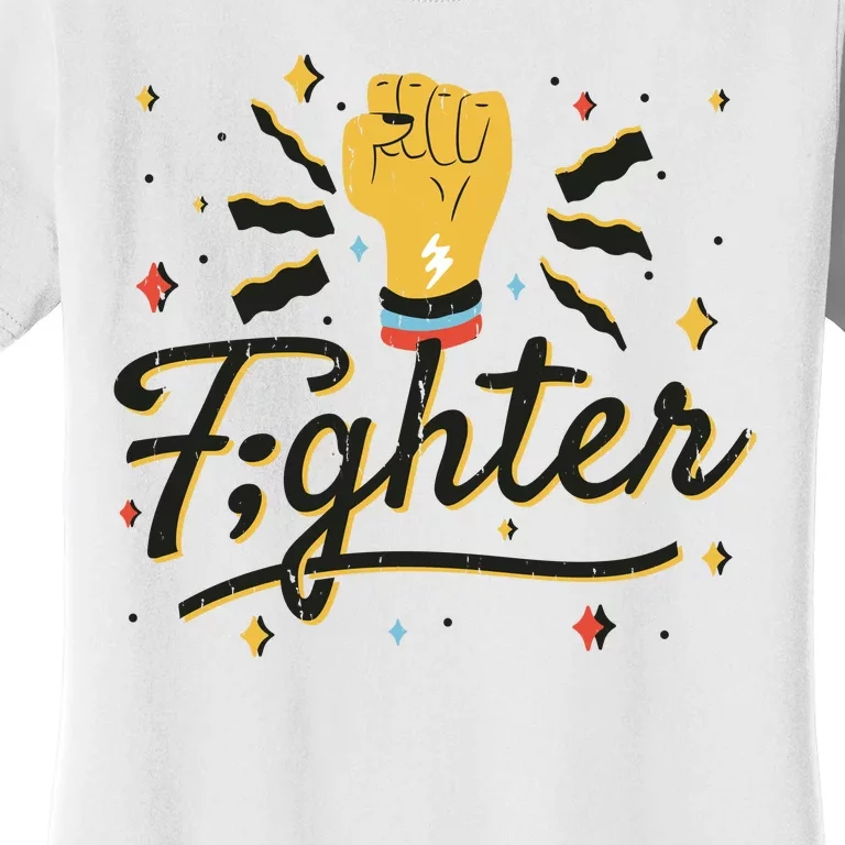 Fighter Powerful Fist Women's T-Shirt