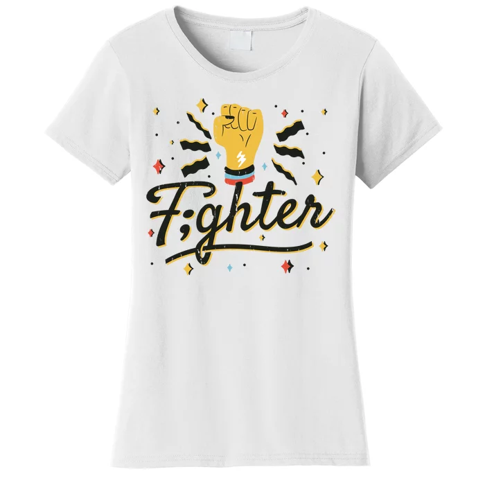 Fighter Powerful Fist Women's T-Shirt