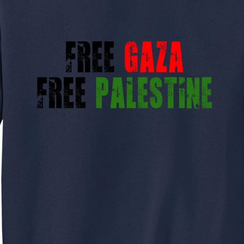 Free Palestine Tall Sweatshirt