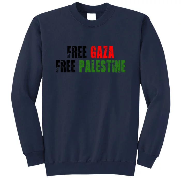 Free Palestine Tall Sweatshirt