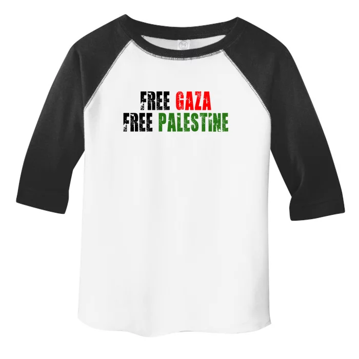 Free Palestine Toddler Fine Jersey T-Shirt