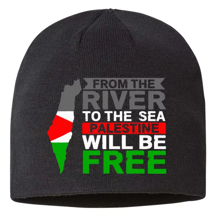 Free Palestine 8 1/2in Sustainable Knit Beanie