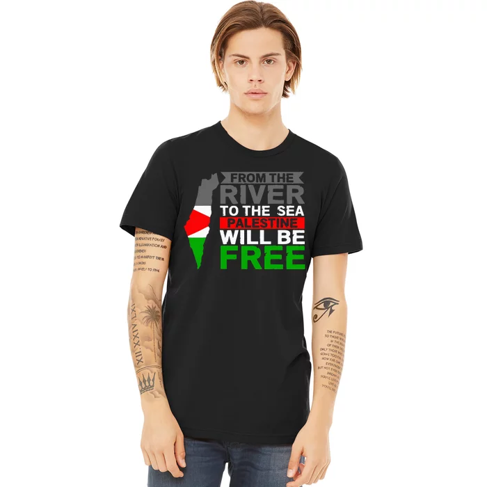 Free Palestine Premium T-Shirt