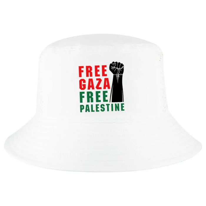 Free Palestine Cool Comfort Performance Bucket Hat