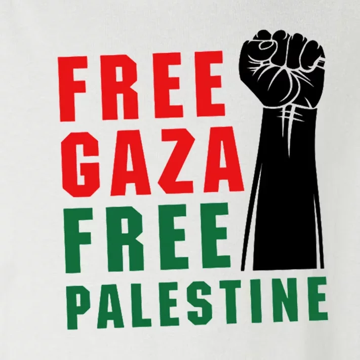 Free Palestine Toddler Long Sleeve Shirt