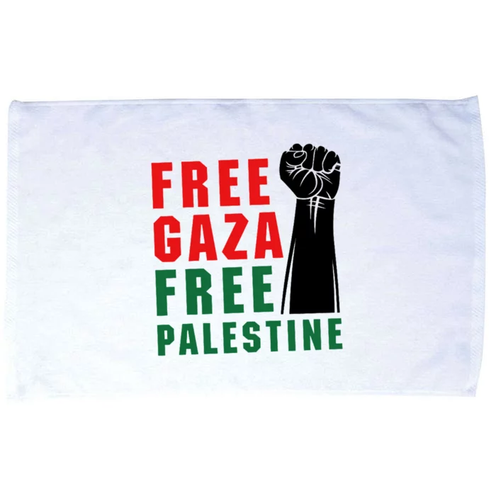 Free Palestine Microfiber Hand Towel