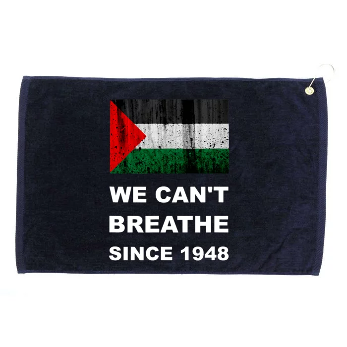 Free Palestine Flag Arabic Support Gaza Grommeted Golf Towel