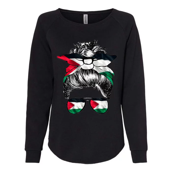 Free Palestine Womens California Wash Sweatshirt