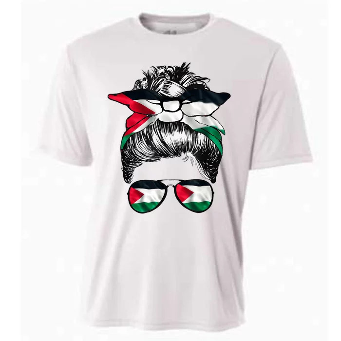 Free Palestine Cooling Performance Crew T-Shirt