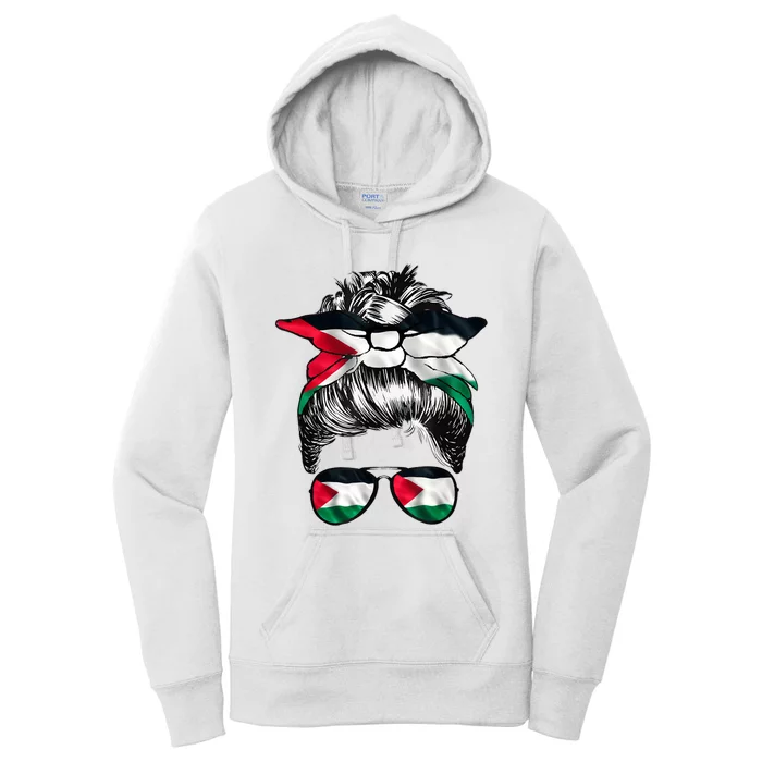 Free Palestine Women's Pullover Hoodie