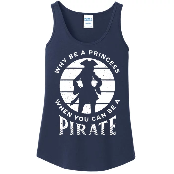 Funny Pirate Freebooter Buccaneer Caribbean Adventure Ladies Essential Tank