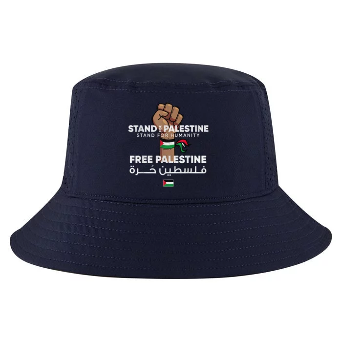 Free Palestine Cool Comfort Performance Bucket Hat