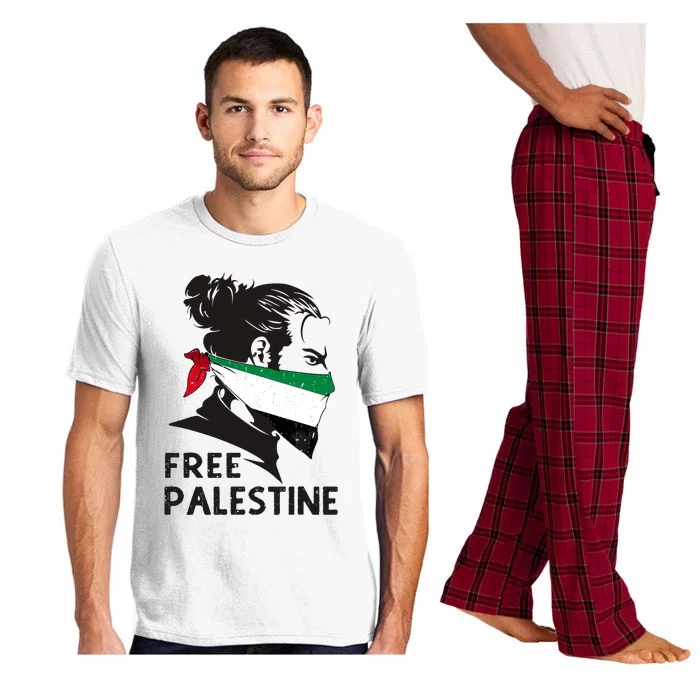 Free Palestine Flag Save Gaza End Occupation Palestinian Pajama Set