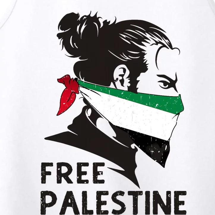 Free Palestine Flag Save Gaza End Occupation Palestinian Performance Tank