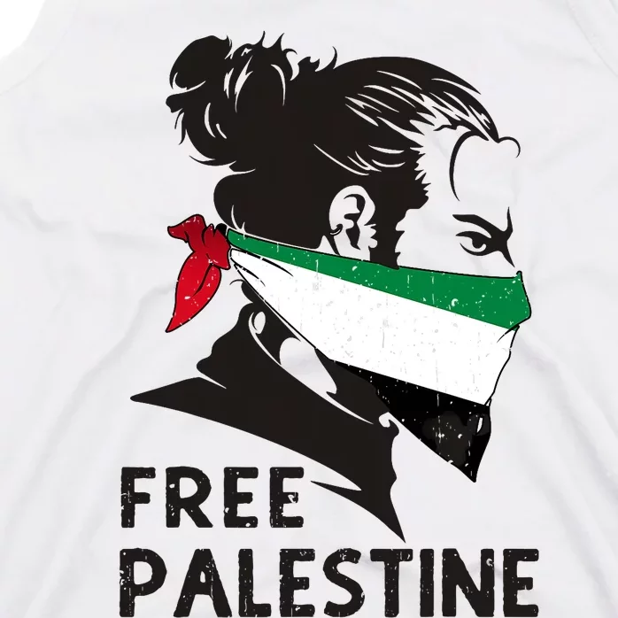 Free Palestine Flag Save Gaza End Occupation Palestinian Tank Top