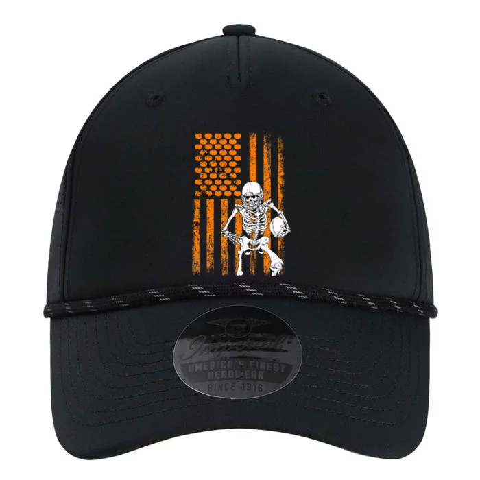 Football Player Fan Gift Skeleton Halloween Performance The Dyno Cap