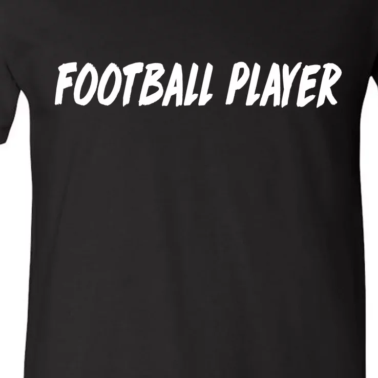 Football Player V-Neck T-Shirt